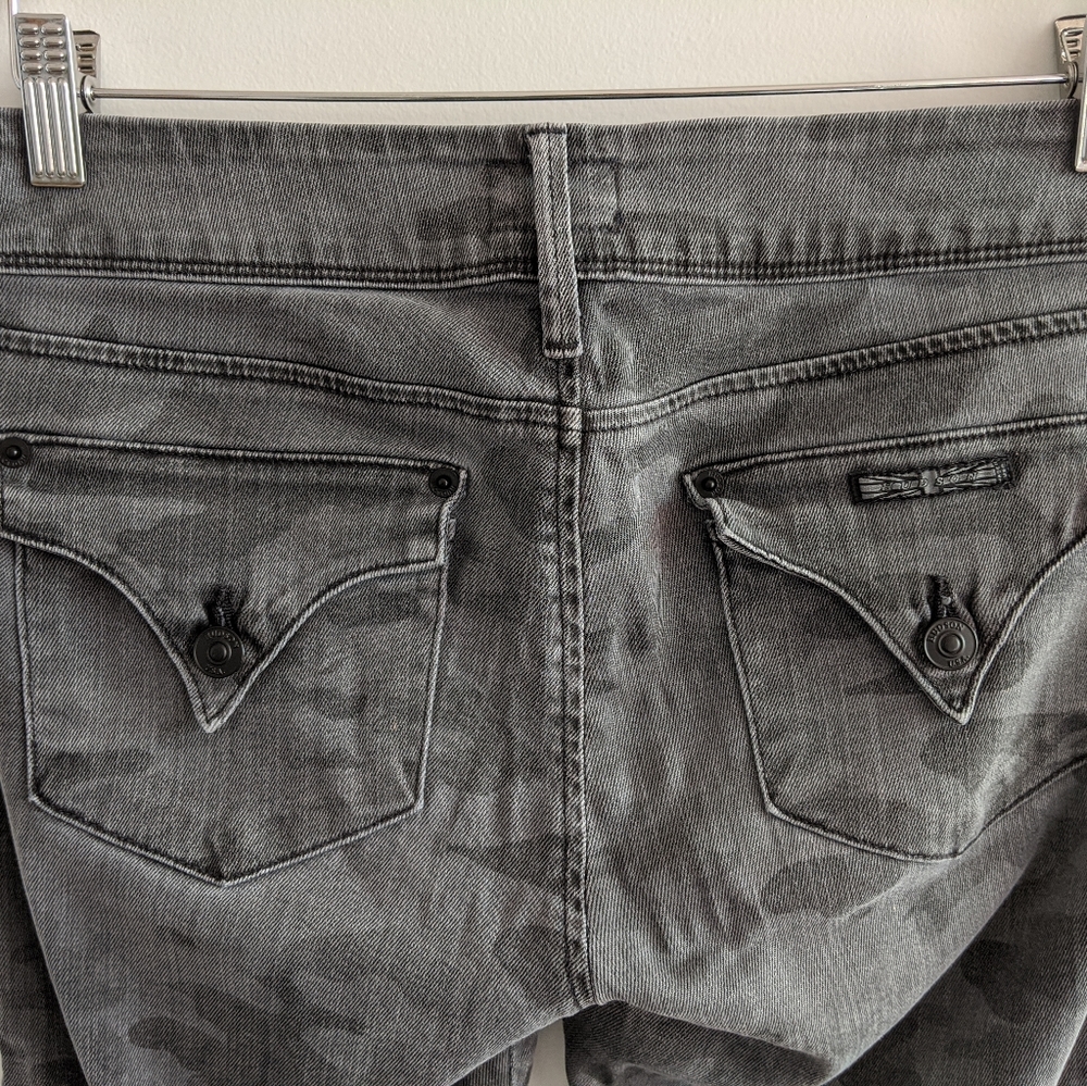 Hudson Camo skinny jeans